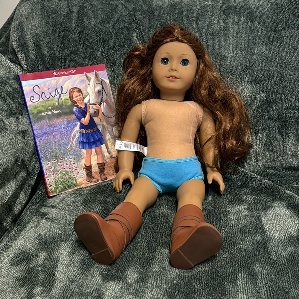 American Girl Doll Saige Girl of The Year 2013